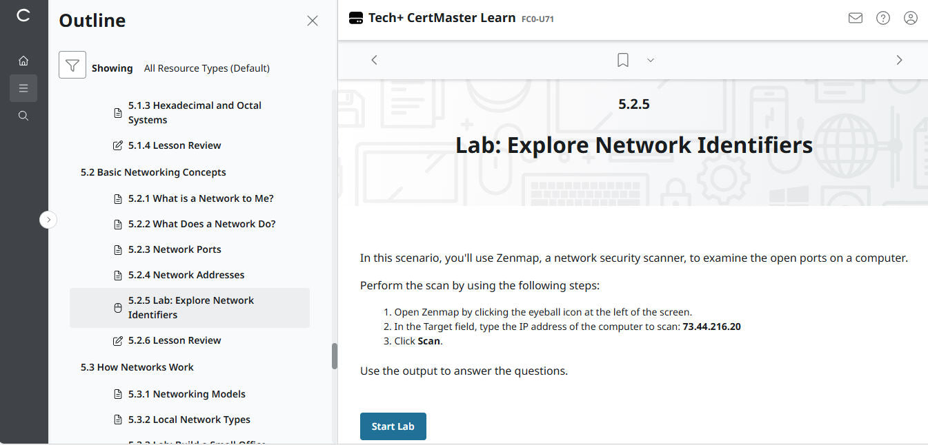 CertMaster Learn Tech+ (V6)  - FC0-U71  (2 Months)