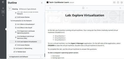 CertMaster Learn Tech+ (V6)  - FC0-U71  (2 Months)