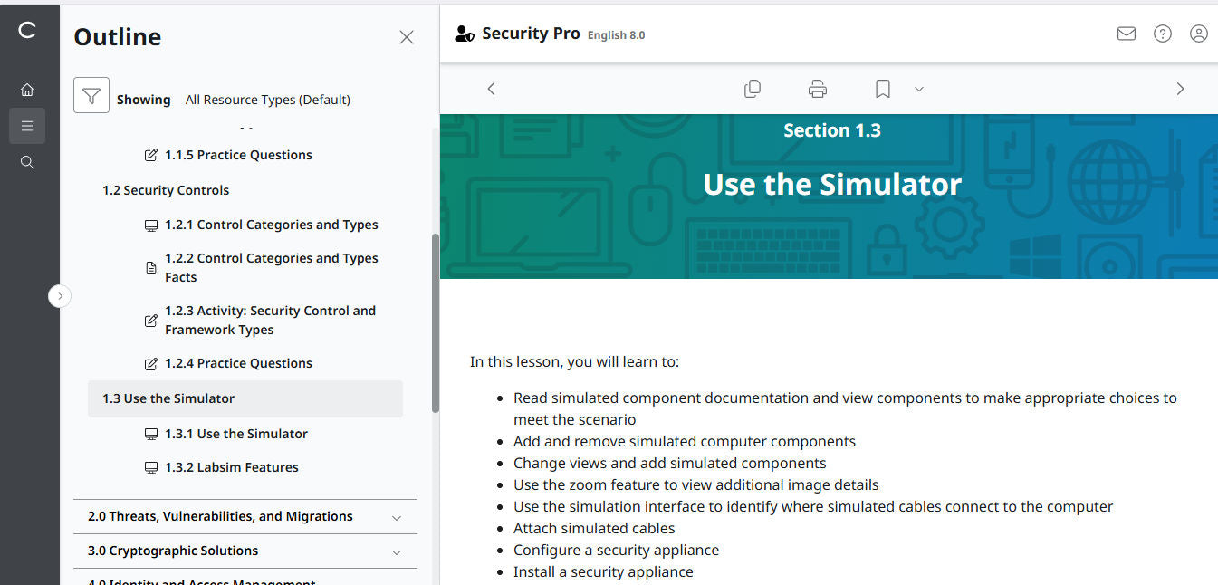 TestOut Security Pro for Security+ (SY0-701) for Student - 12 Month Access