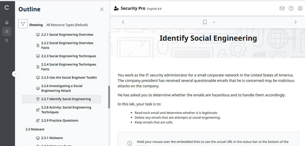 TestOut Security Pro for Security+ (SY0-701) for Student - 12 Month Access