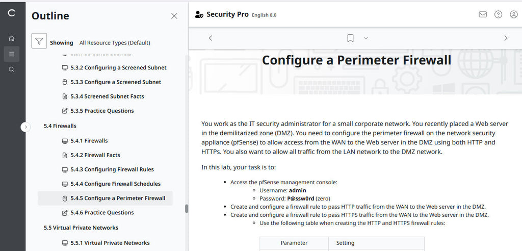 TestOut Security Pro for Security+ (SY0-701) for Student - 12 Month Access