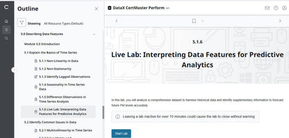 Best Price Guarantee ✅ CompTIA DataX CertMaster Perform (V1)