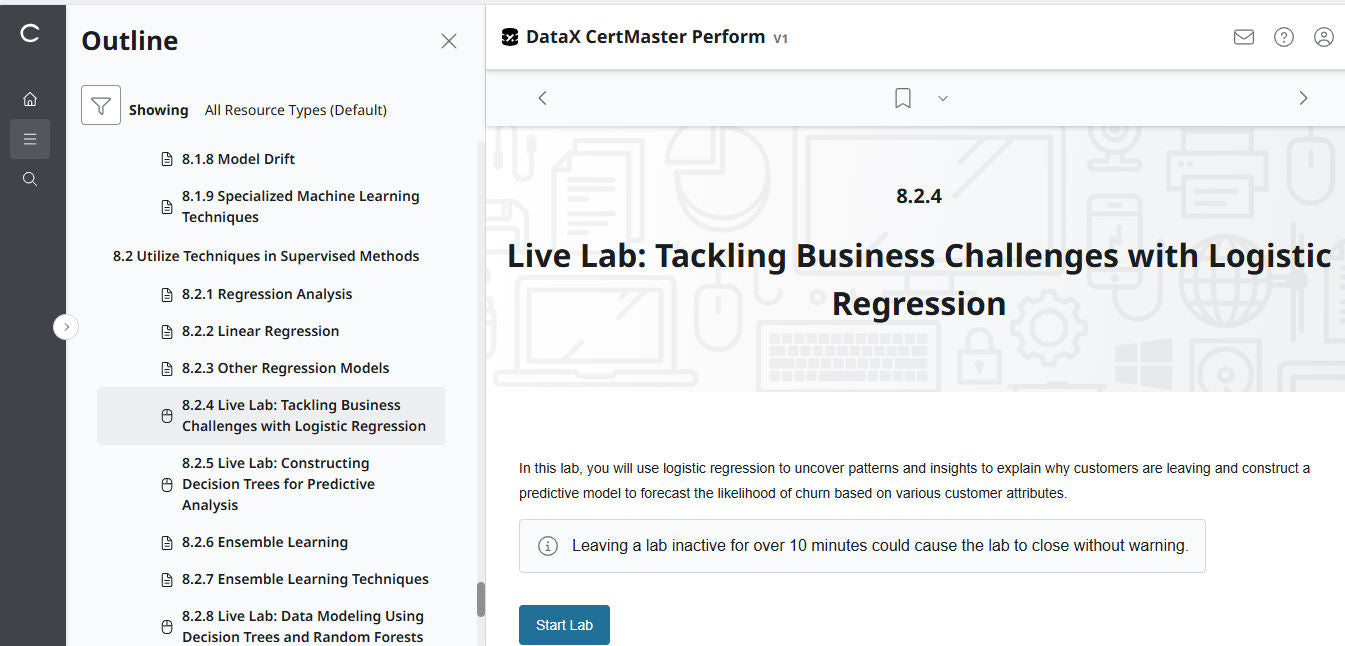 Best Price Guarantee ✅ CompTIA DataX CertMaster Perform (V1)