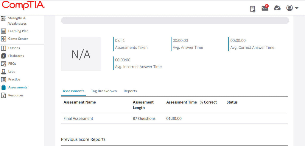 CertMaster Learn + Labs CompTIA Security+  (SY0-701) – Student Access Key |- 50% OFF
