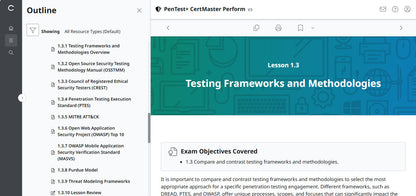 Best Price Guarantee ✅ CompTIA PenTest+ CertMaster Perform  PT0-003 (V3)