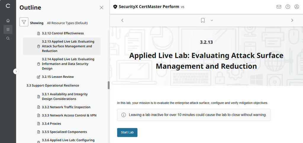 CompTIA CertMaster Perform – SecurityX CASP+ CAS-005 個人ライセンス