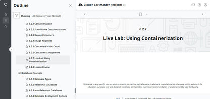 CompTIA Cloud+ CertMaster Perform (CV0-004)